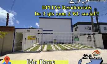 Imagem 2: Duplex Residencial com 78m² de 3 quartos com 2 WC social em Rio Doce/Olinda/PE - 295 MIL