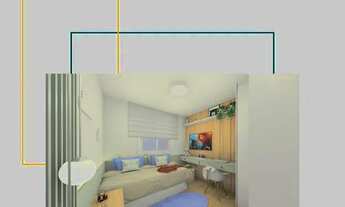 Imagem 3: Apartamento para venda com 52 metros quadrados com 1 quarto em Pedra Branca - Palhoça - SC