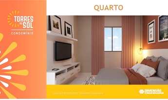 Imagem 3: 114//Vendo Apartamentos com 46M² com entrada parcelada,desconto de até 47Mil e ITBI, CARTO