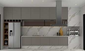 Imagem 2: Casa no condomínio Quinta do Golfe com 203 metros construção