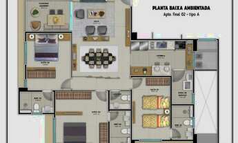 Imagem 3: Apto 3/4 e 3 suítes de 110 m², 2 vagas no Condomínio Rosalía (Lançamento) por 775.600
