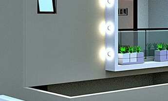 Imagem 2: Casa de condomínio para venda tem 110 metros quadrados com 2 quartos