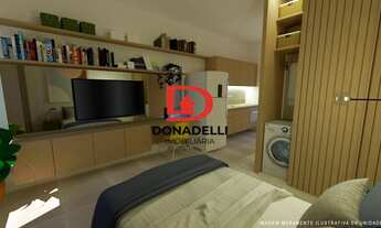 Imagem 5: Studio de 24 m² a 30 m², com sacada, sem vaga. Jardim Marajoara - SP