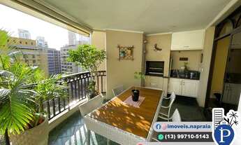 Imagem 6: Apartamento para venda possui 209 metros quadrados com 4 quartos em Boqueirão - Santos - S