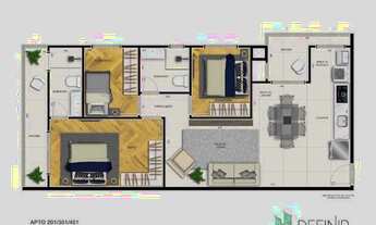 Imagem 6: Apartamento com 3 quartos