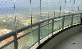 Imagem 4: Apartamento vista mar, 3 dormitórios para alugar, 149 m² por R$ 6.529/mês - Patamares - Sa