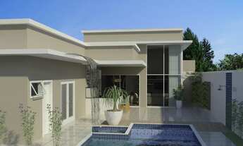 Imagem 2: Casa no condomínio Green Park em Hortolândia com 3 quartos todas suítes piscina