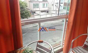 Imagem 2: Apartamento com 3 dormitórios à venda, 90 m² por R$ 456.000,00 - Aparecida - Santos/SP