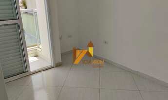 Imagem 3: Apartamento com 2 dormitórios para alugar, 55 m² por R$ 1.570,00/mês - Vila Linda - Santo