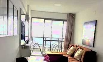 Imagem 2: Apartamento aluguel ou venda, 52 mt, quarto e sala, mobiliado, nascente na Barra - Salvado