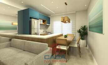 Imagem 2: Apartamento para venda possui 56 metros quadrados com 2 quartos em Caioba - Matinhos - PR