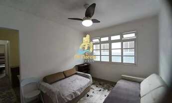 Imagem 2: Apartamento mobiliado 1 Dormitório para alugar no Boqueirão, Praia Grande 52 m² exclusivo