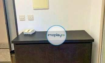 Imagem 3: Conjunto comercial com 45m² mobiliado, 02 banheiros, copa, 02 vagas e persianas nas janela