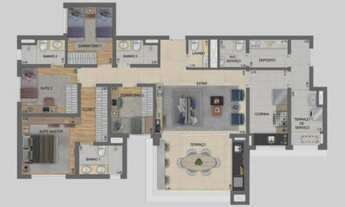 Imagem 2: Apartamento para venda com 130 metros quadrados com 4 quartos em Mooca - São Paulo - São P