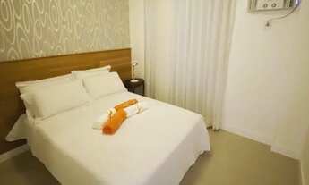 Imagem 7: Quarto e Sala - 46 m² - Barra - Mobiliado - Área de Serviço - 1 Vaga de Garagem