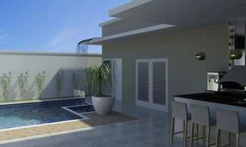 Imagem 3: Casa no condomínio Green Park em Hortolândia com 3 quartos todas suítes piscina