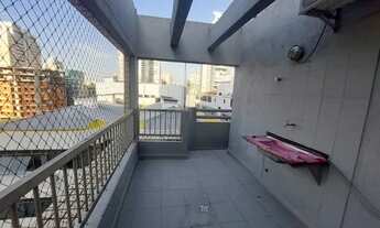 Imagem 2: Apartamento com 2 dormitórios tipo cobertura com sacada ampla no bairro Pompeia , Santos