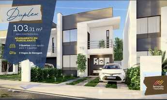 Imagem 2: 114/LANÇAMENTO DE CASAS DUPLEX DE 3 QUARTOS, 3 BANHEIROS,NO ARAÇAGY