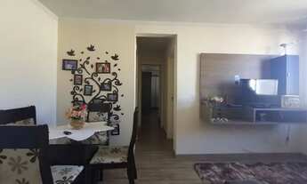 Imagem 2: Apartamento a venda no quarto andar, com ampla sala, cozinha, 2 quartos, banheiro social e