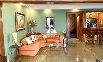 Imagem 2: Excelente cobertura, 4 quartos com 4 vagas. Leblon