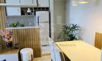 Imagem 3: Excelente apto de 62m2, com 2 dormitórios, 1 suíte, depósito, sala de estar e jantar, cozi