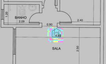 Imagem 2: Apartamento com 2 dormitórios à venda, 47 m² por R$ 270.000 - Gleba Fazenda Palhano - Lond