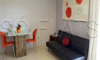 Imagem 2: Flat disponível para locação no Space Valley contendo 48m², 1 dormitório e 1 vaga de garag