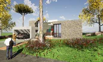 Imagem 4: Casa toda térrea com 3 suítes e em construção próximo ao Lago Negro em Gramado