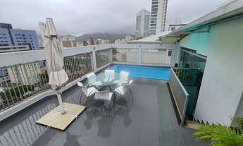 Imagem 2: COBERTURA TRIPLEX! 2 ÁREAS GOURMETS + PISCINA COM SOLARIUM!! 3 QUADRAS DA PRAIA! 3 DORMS