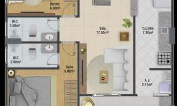 Imagem 4: APARTAMENTO GUILHERMINA - PRAIA GRANDE SP