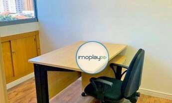 Imagem 7: Conjunto comercial com 45m² mobiliado, 02 banheiros, copa, 02 vagas e persianas nas janela