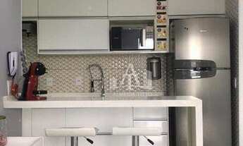 Imagem 3: Apartamento mobiliado com 3 dormitórios para alugar, 54 m² por R$ 1.450/mês - Jardim Ísis