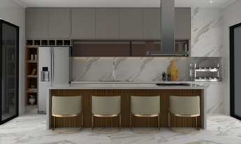 Imagem 3: Casa no condomínio Quinta do Golfe com 203 metros construção