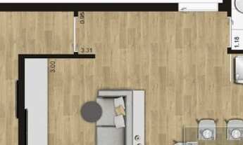 Imagem 5: Apartamento para venda tem 40 metros quadrados com 2 quartos em Canhema - Diadema - SP