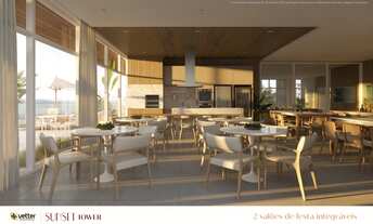 Imagem 7: Apartamento frente mar com 2 suítes, 79m² e 2 vagas de garagem em Balneário Piçarras/SC