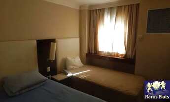 Imagem 2: Flat para locação no Jardim Paulista - Edifício International Plaza Flat - Cód. FLU00942