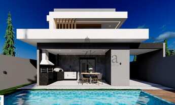 Imagem 2: Casa em contrução no res. Mantiqueira com piscina 222 mts