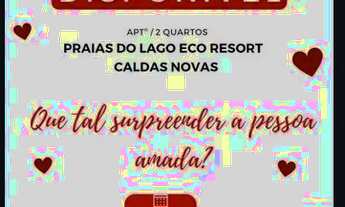 Imagem: Alugo Apartamento Praias do Lago- Caldas
