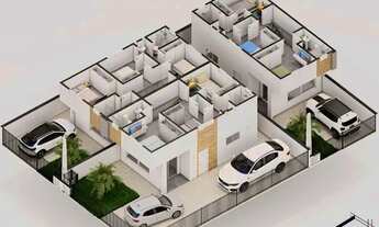 Imagem 3: Sobrado Geminado 01 com 90m2 Praia do Ervino/SC