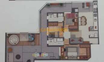 Imagem 3: Apartamento Penthouse com 3 quartos à venda - 143m2- Edifício Wonder