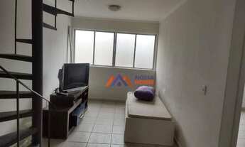 Imagem 3: Cobertura com 2 dormitórios à venda, 105 m² por R$ 425.000,00 - José Menino - Santos/SP