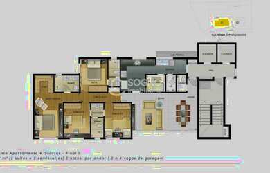 Imagem 15: Apartamento à venda, 4 quartos, 2 suítes, 3 vagas, Buritis - Belo Horizonte/MG