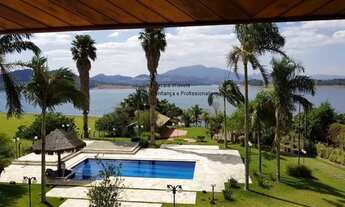 Imagem 5: SUA CHÁCARA NA PLANTA COM FUNDO PARA REPRESA