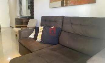 Imagem 3: Excelente Apartamento, possui 72m² de área útil, mobiliado, andar alto, linda vista, ilumi