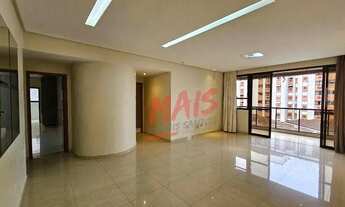 Imagem 3: Apartamento com 3 quartos, 136 m² - venda ou aluguel - no Embaré, Santos/SP