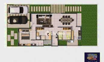 Imagem 4: Casa com 3 dormitórios à venda, 89 m² por R$ 453.757,97 - Jardim Europa - Teresina/PI