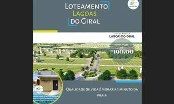 Imagem: Loteamento lagoas do giral no Paracuru a