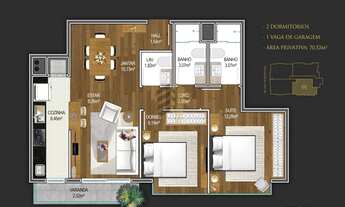 Imagem 4: APARTAMENTO NO CENRTRO DE GRAMADO REF: 1305