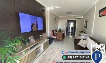 Imagem 2: Apartamento para venda possui 110 metros quadrados com 2 quartos em José Menino - Santos