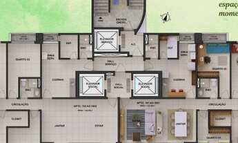 Imagem 5: Novo Lançamento Zona Norte/Perto de Tudo, Conforto e Praticidade/Ampla varanda/123m² 4 Qua